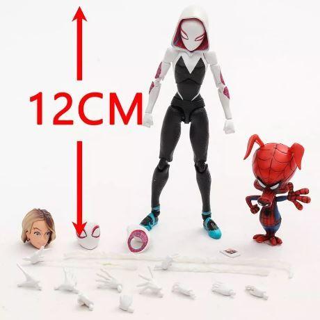 Imagem de Action Figure Spider Gwen e Spider ham porco aranha - (caixa fechada)