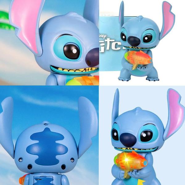 Imagem de Action figure stitch luz e som boneco eletronico disney 16cm