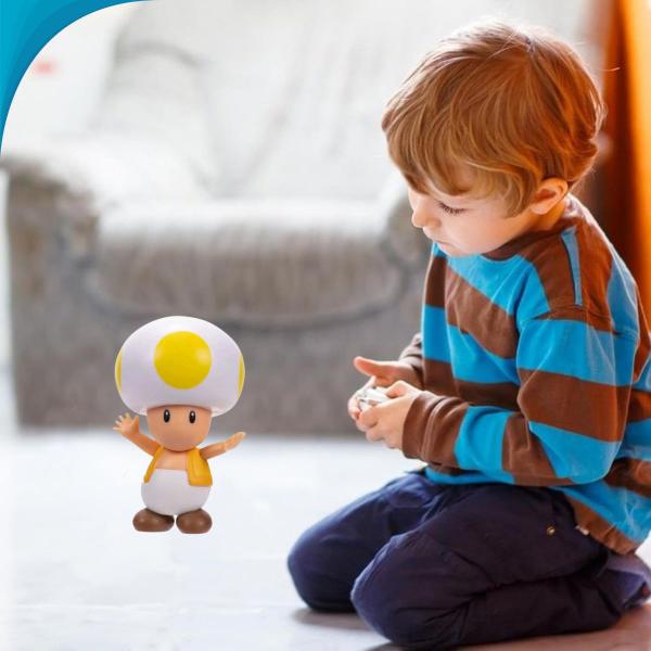 Imagem de Action Figure Toad Super Mario Entrega Rápida Presente Perfeito