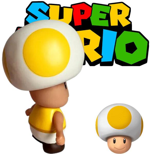 Imagem de Action Figure Toad Super Mario Original Aproveite Com Garantia