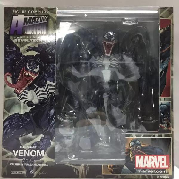 Imagem de Action Figure Venom Boneco  Articulado Homem Aranha Vingadores Com Acessorios Moveis