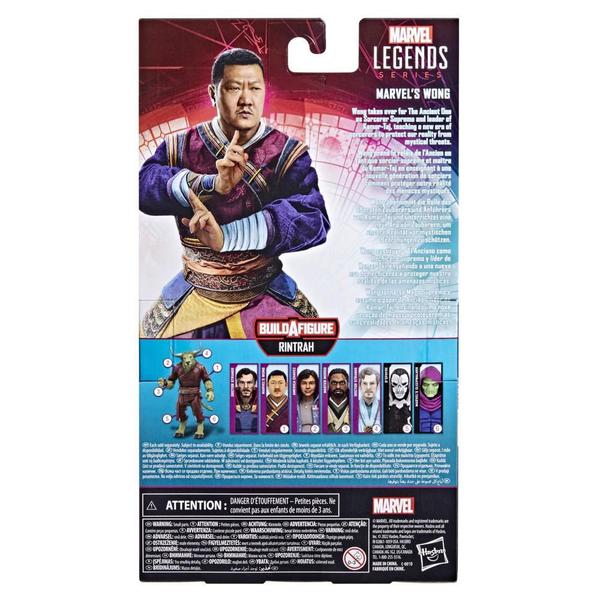 Imagem de Action Figure Wong 15Cm Legends Series Marvel Marvel Legends F0369