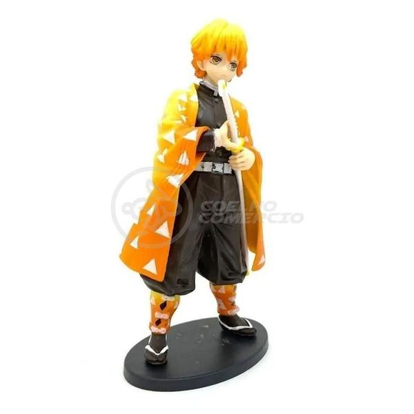 Imagem de Action Figure Zenitsu Agatsuma Raio Demon Slayer 14cm