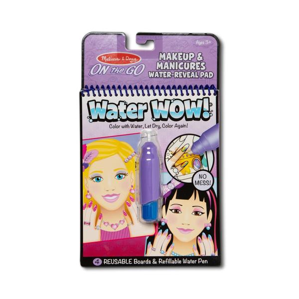 Imagem de Activity Pad Melissa & Doug On the Go Water Wow! Maquiagem