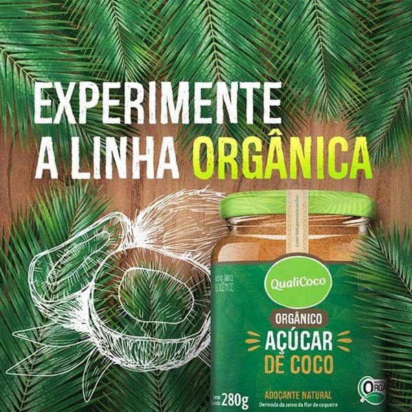 Imagem de Açúcar Coco Orgânico QualiCoco 280g Unidade