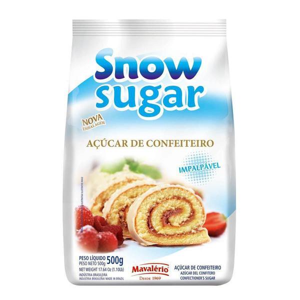 Imagem de Açúcar Confeiteiro Snow Sugar 500G - Mavalério