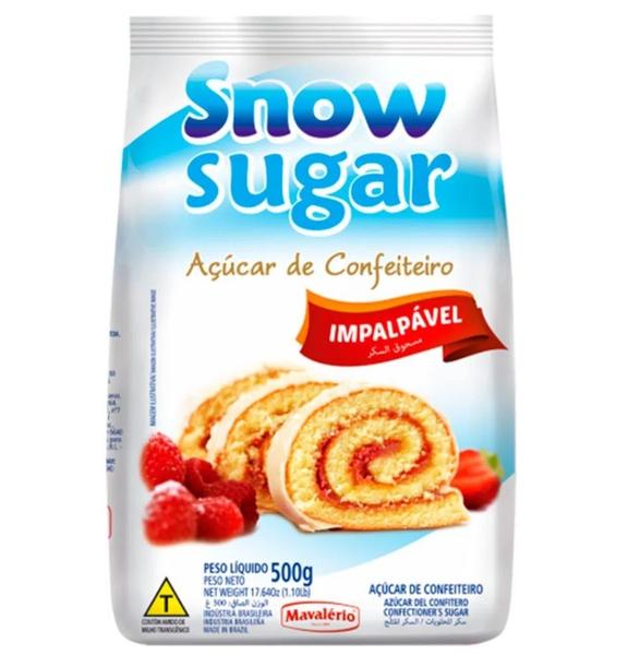 Imagem de Acucar Confeiteiro Snow Sugar Mavalerio 500g