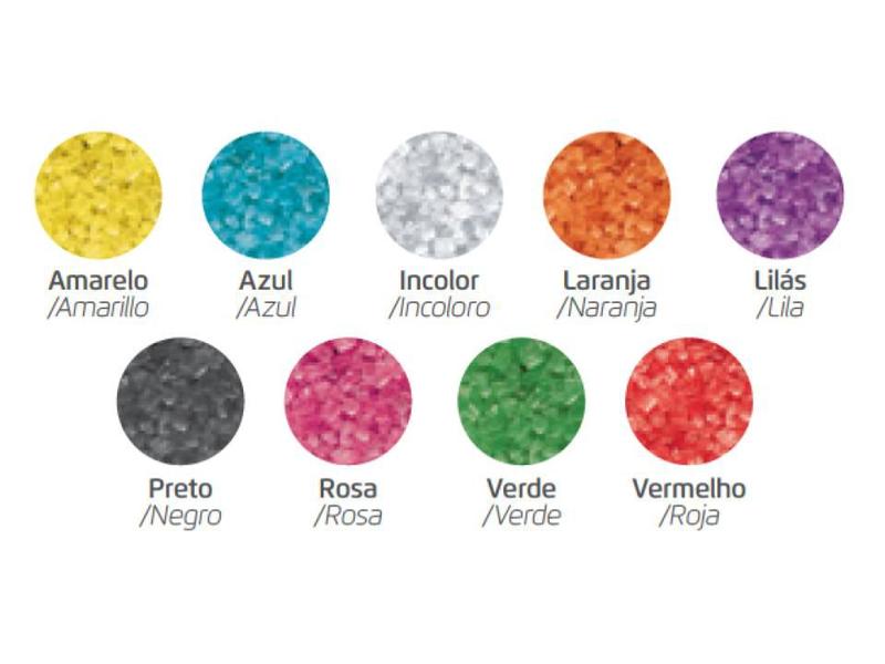 Açúcar Cristal Azul Para Confeitar 500g - Arcolor Imagem de Açúcar Cristal Azul Para Confeitar 500g - Arcolor