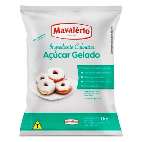 Imagem de Açúcar Gelado - 1 Kg - 1 unidade - Mavalério - Rizzo