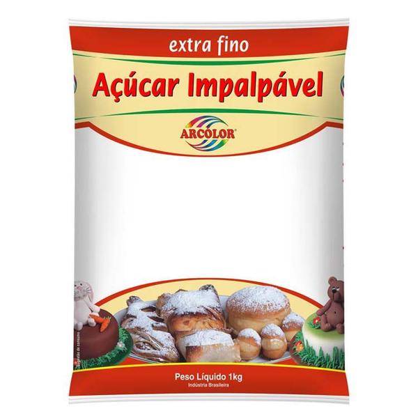 Imagem de Açúcar Impalpável Extra Fino 1 Kg Arcolor