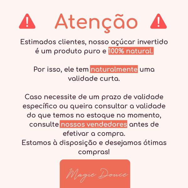 Açúcar Invertido 1L - Magie Douce Imagem de Açúcar Invertido 1L - Magie Douce