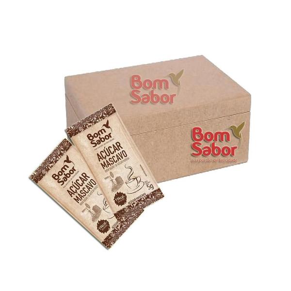 Açúcar Mascavo Bom Sabor Caixa De Sachês Imagem de Açúcar Mascavo Bom Sabor Caixa De Sachês