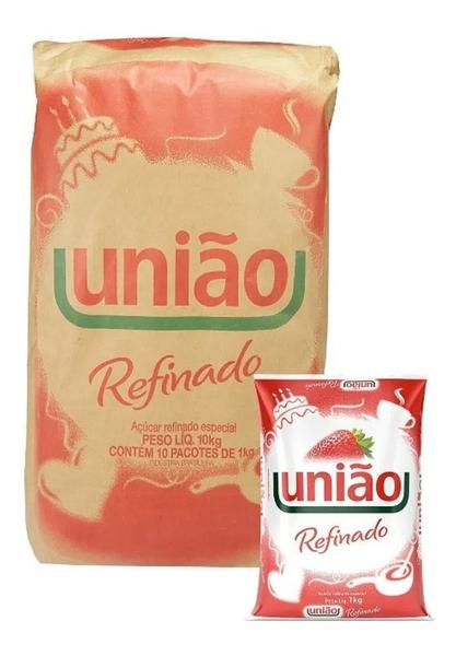 Imagem de Açúcar Refinado União - 1kg Kit 5