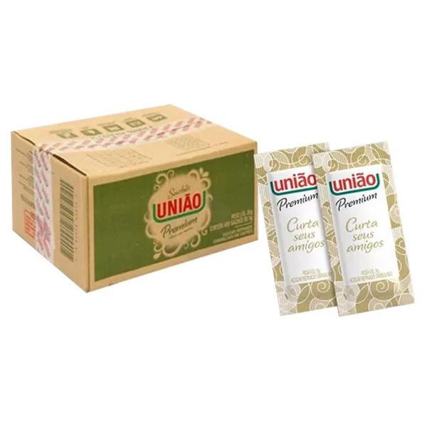 Acucar Sache Uniao Premium Refinado Com 400Un - 5Grs - União Imagem de Acucar Sache Uniao Premium Refinado Com 400Un - 5Grs