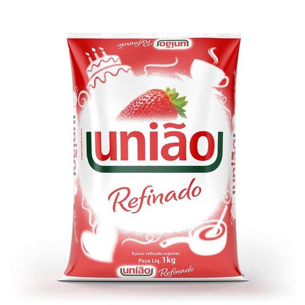 Imagem de AÇÚCAR UNIÃO REFINADO ESPECIAL 1KG com 3 unidades 