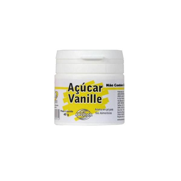 Imagem de Açúcar vanille 40g alimenticio arcolor