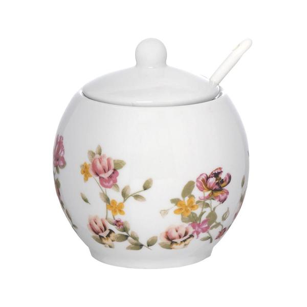 Imagem de Açucareiro 350ml Porcelana Floral Le Jardin Hauskraft