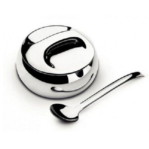 Açucareiro com colher 2 peças em Aço Inox - 64400/500 - Tramontina Imagem de Açucareiro com colher 2 peças em Aço Inox - 64400/500