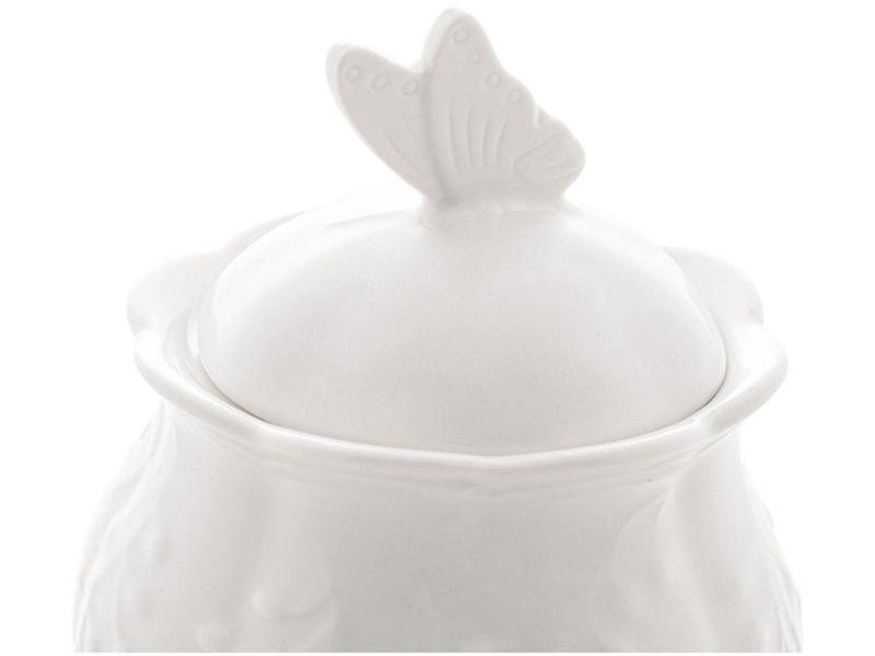 Imagem de Açucareiro de Porcelana com Tampa Lyor - Butterfly Flower