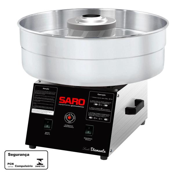 Ad Máquina De Algodão Doce 50/60 Hz Bivolt 127/220 V - Saro Imagem de Ad Máquina De Algodão Doce 50/60 Hz Bivolt 127/220 V