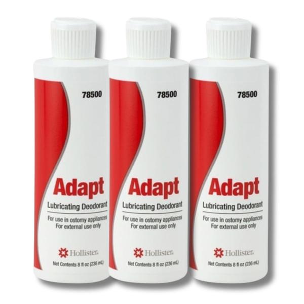 Imagem de Adapt Desodorante e Lubrificante para Bolsa de Colostomia 236ml 78500 3 Unidades