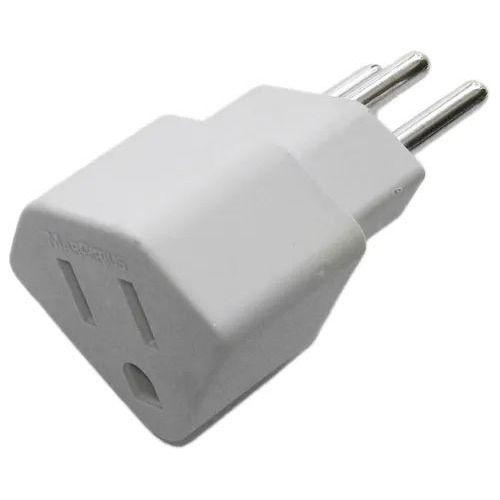 Imagem de Adaptador 10A 2P+T de 10/250v Branco Margirius 