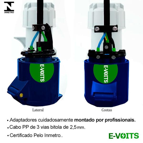 Imagem de Adaptador 16a para 20a Carregador Carro Elétrico 10m GM