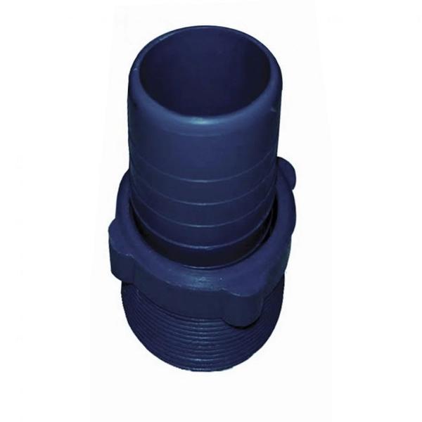 Imagem de Adaptador 38 M/M Azul para Mangueira  Roseflex 