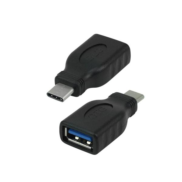 Imagem de Adaptador 5+ OTG Tipo C 3.1 Para USB Fêmea Plug and Play - 003-0140 