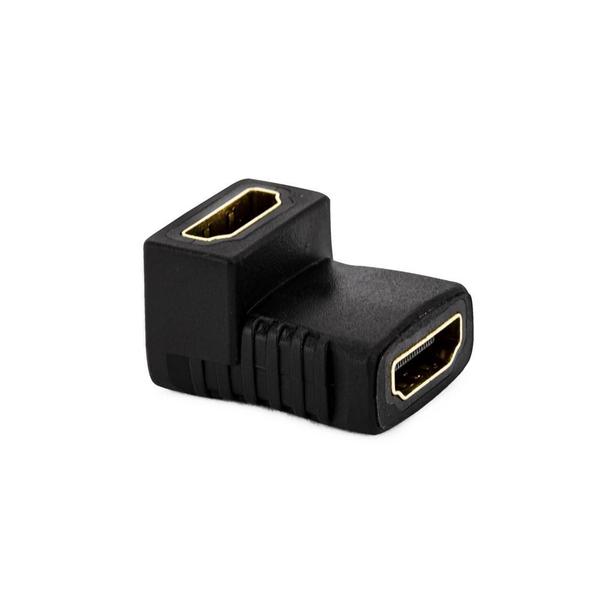 Imagem de Adaptador 90 graus - HDMI Fêmea para Fêmea