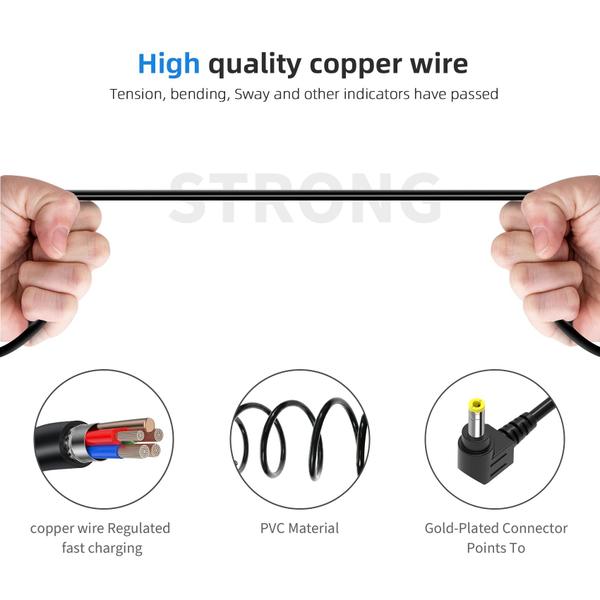 Imagem de Adaptador AC e carregador de laptop 65W para Toshiba Satellite C55