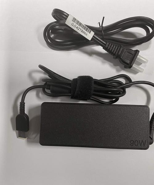 Imagem de Adaptador AC Lenovo 90W Slim Tip 0B46994 ADLX90NLC2A com cabo de alimentação