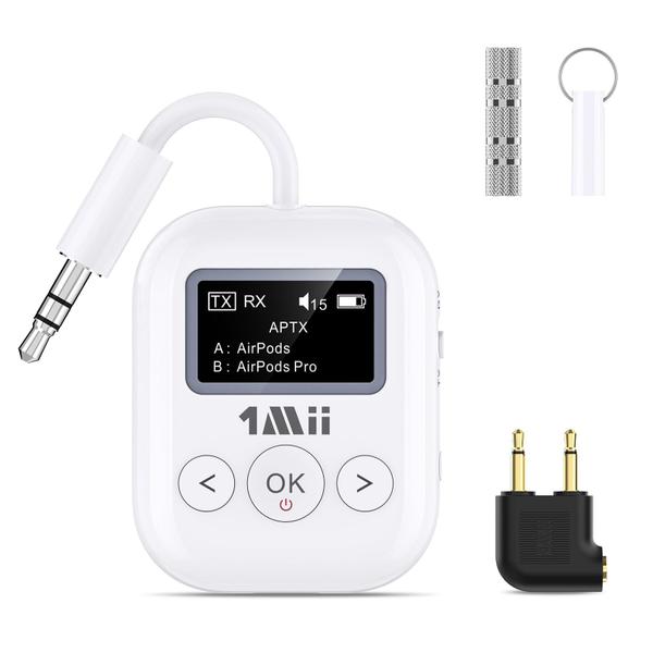 Imagem de Adaptador Bluetooth 1Mii SafeFly Min+ para avião Bluetooth 5.2