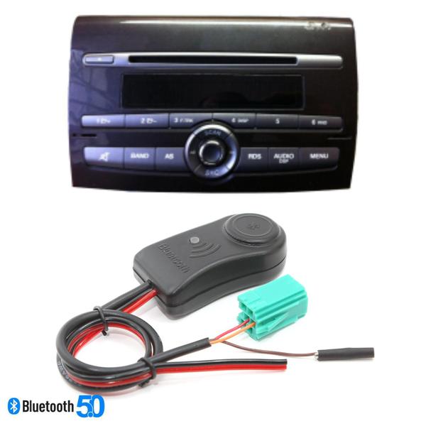 Imagem de Adaptador Bluetooth Carro Para Radio Original Fiat Bravo