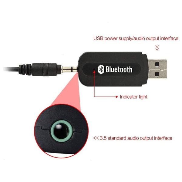 Adaptador Bluetooth P2 para áudio de carro - DUKIE Imagem de Adaptador Bluetooth P2 para áudio de carro