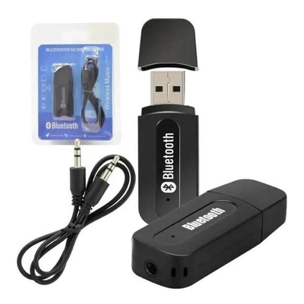 Imagem de Adaptador Bluetooth Para Carro Microfone Wireless Receiver