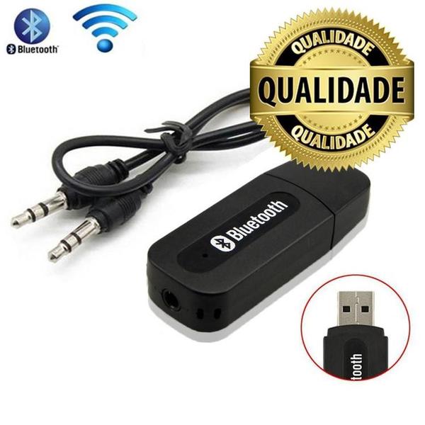 Imagem de Adaptador Bluetooth Receptor De Audio Cabo P2