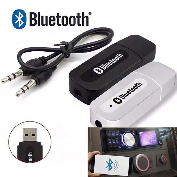 Imagem de Adaptador Bluetooth Receptor USB 25m P2 3.5mm High Definition Audio