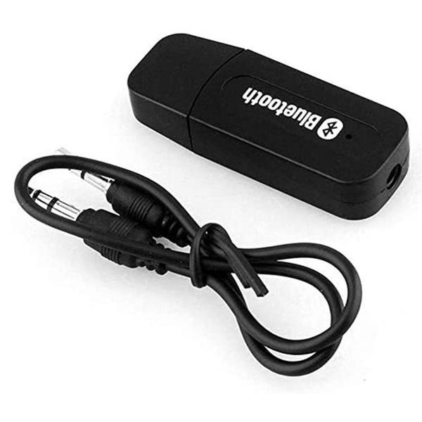 Imagem de Adaptador Bluetooth Transmissor Sem Fio Audio P2 Preto