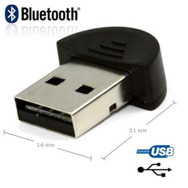 Imagem de Adaptador Bluetooth Usb Dongle Compacto 2.0 Notebook, Pc