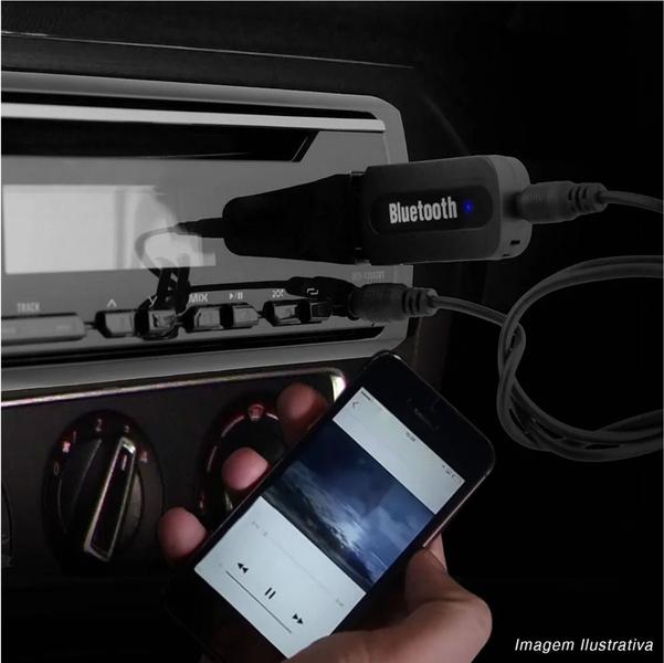 Adaptador Bluetooth Wireless P2 Musica Para Carro - Alinee Imagem de Adaptador Bluetooth Wireless P2 Musica Para Carro