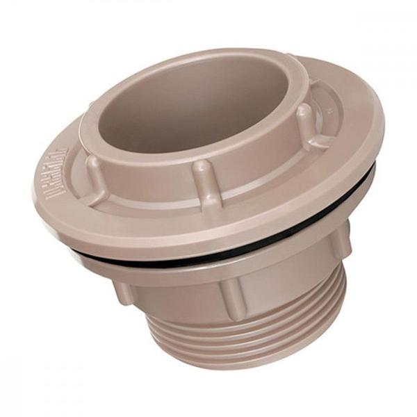 Imagem de Adaptador C/Flange Plastilit A 1/2 Marrom . / Kit C/ 10 Unidades