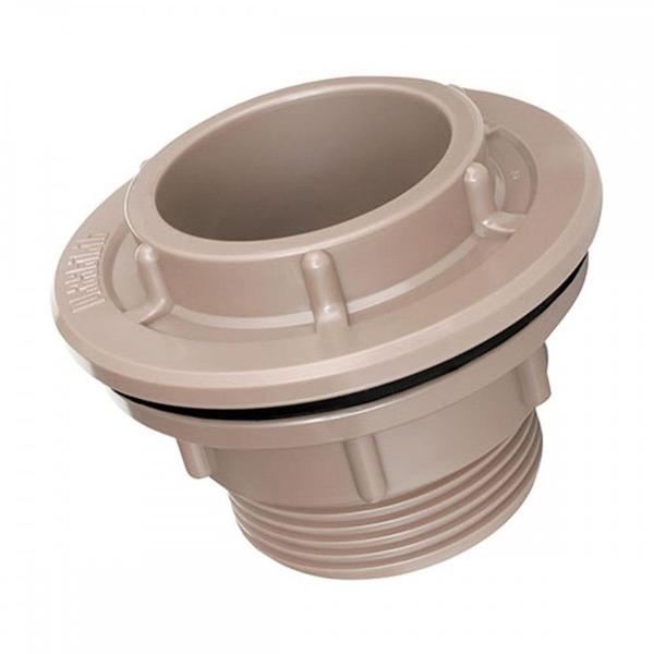 Imagem de Adaptador C/Flange Plastilit B 3/4 Marrom - Kit C/10 Unidades