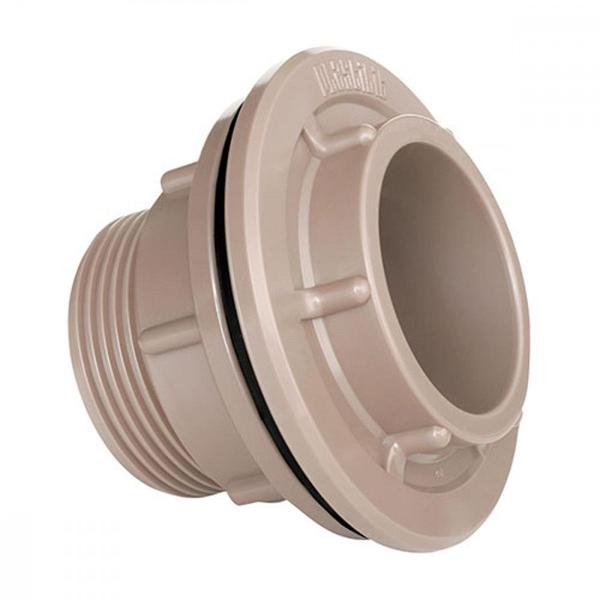 Imagem de Adaptador C/Flange Plastilit C 1 Marrom . / Kit C/ 5 Unidades