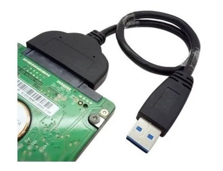 Imagem de Adaptador cabo Conversor Ssd Hd Sata Notebook 2,5 Para Usb 3.0   cabohssd