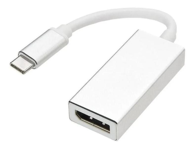 Imagem de Adaptador Cabo Usb Tipo C Thunderbolt Para Displayport Fêmea