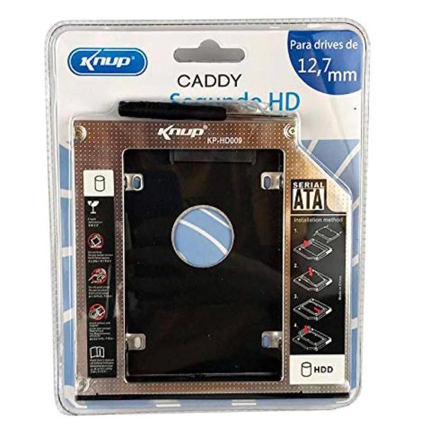 Imagem de Adaptador Caddy Slim 12,7mm Para Hd Ou Ssd 2,5  Sata