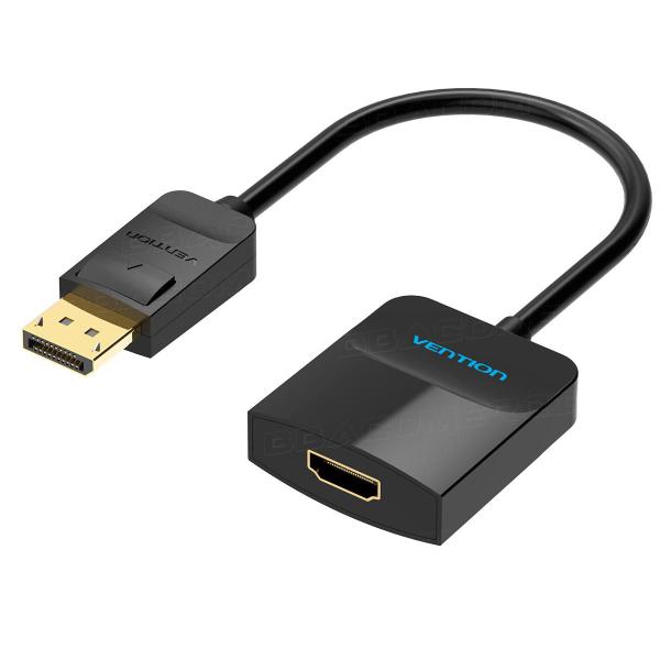 Imagem de Adaptador Conversor DP Displayport Macho para HDMI Fêmea HD