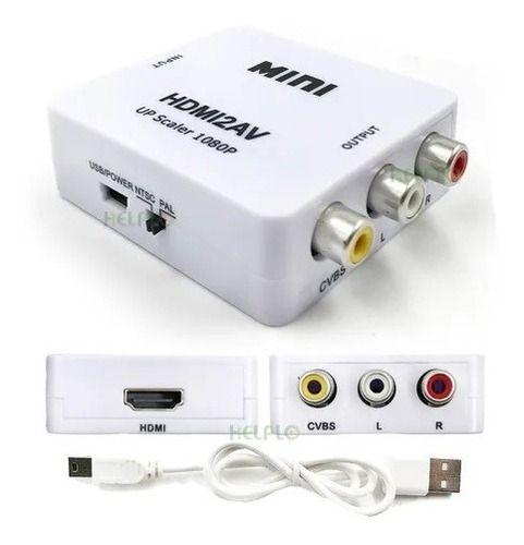Adaptador Conversor Hdmi 2 Av Le-4113 - It Blue Imagem de Adaptador Conversor Hdmi 2 Av Le-4113