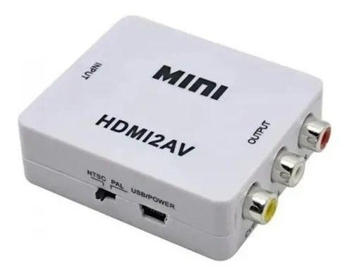 Adaptador Conversor Hdmi 2 Av Le-4113 - It Blue Imagem de Adaptador Conversor Hdmi 2 Av Le-4113